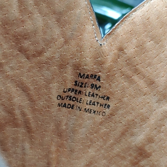 Ladies Western Leather Stitched Boots Size 9M - Picture 10 of 13